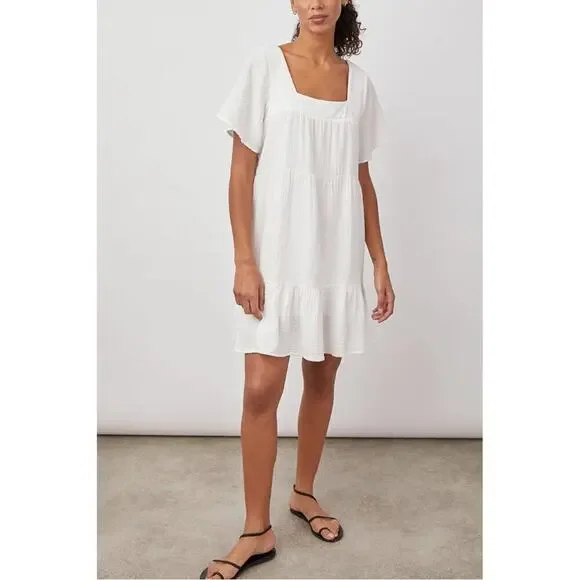 Rails Valentina Gauze Dress Sz S - Picture 2 of 8